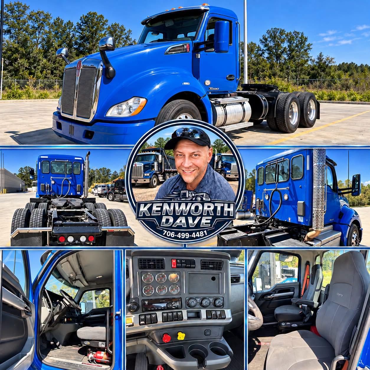 2021 Kenworth T680 day cab, exterior photo 1