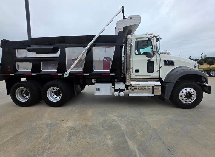 2021 Mack Granite Tandem Dump Truck, passenger side profile