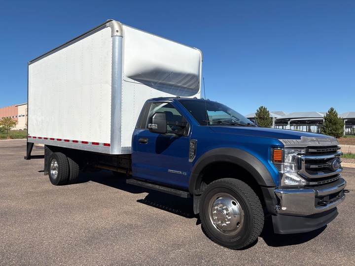 2022 Ford F550 Box Truck, exterior photo 1