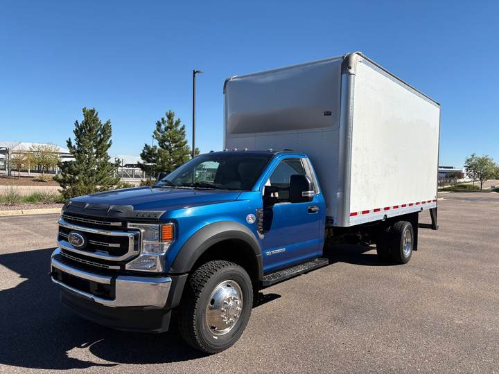 2022 Ford F550 Box Truck, exterior photo 2