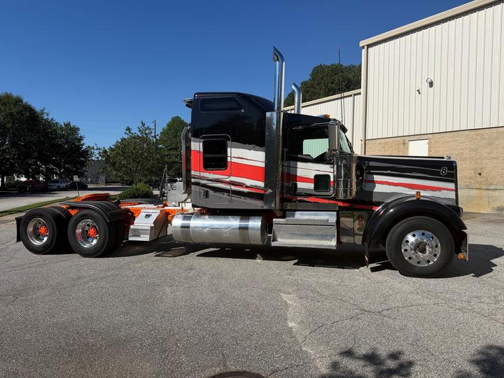2022 Kenworth W900L 72" AeroCab Sleeper with Wet Kit, passenger side profile