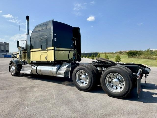 2023 Kenworth W900L 86" Studio Sleeper, rear 3/4 driver side