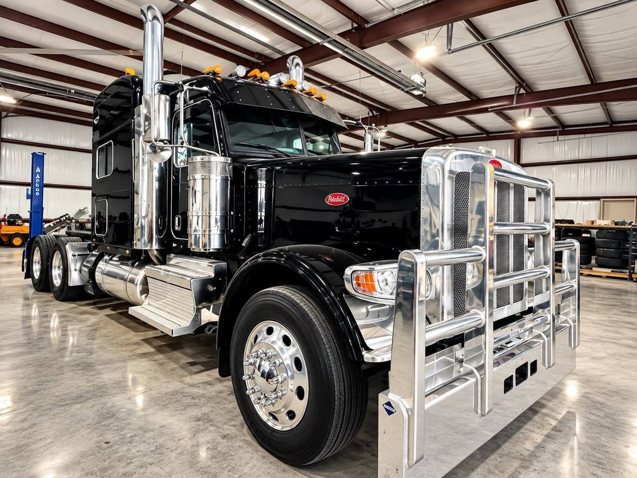 2023 Peterbilt 389 78" Raised Roof Sleeper, exterior photo 1