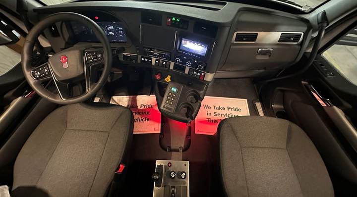 2027 Kenworth T880 Tandem Dump Truck, interior photo 2