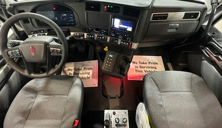 2027 Kenworth T880 Tandem Dump Truck, interior photo 2