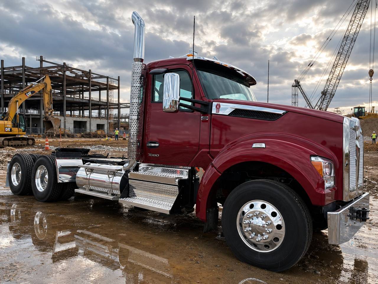 2027 Kenworth T880S Day Cab, exterior photo 1