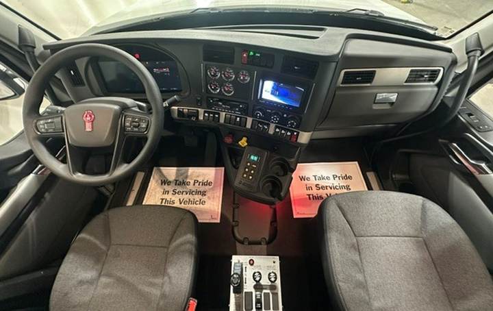 2027 Kenworth T880S Quad Axle Dump Truck, interior photo 2