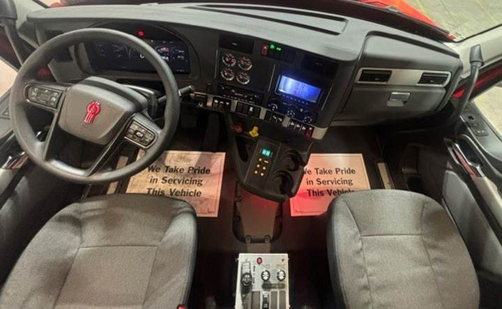 2027 Kenworth T880S Quad Axle Dump Truck, interior photo 2