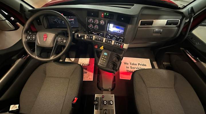 2027 Kenworth T880S Quad Axle Dump Truck, interior photo 2