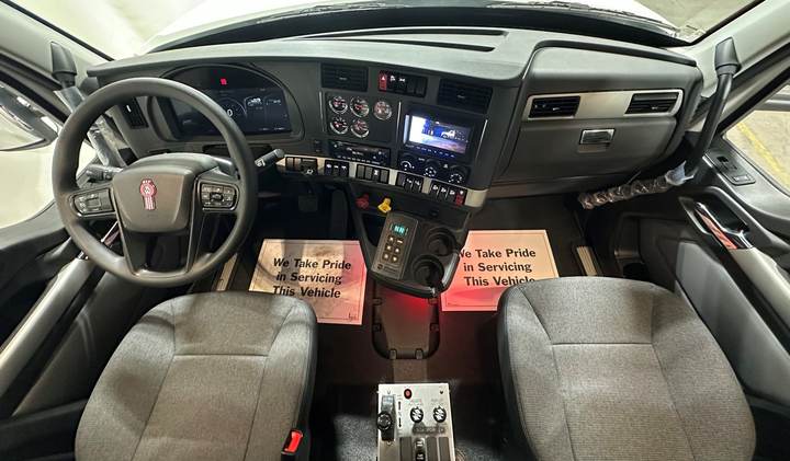 2027 Kenworth T880S Quad Axle Dump Truck, interior photo 2