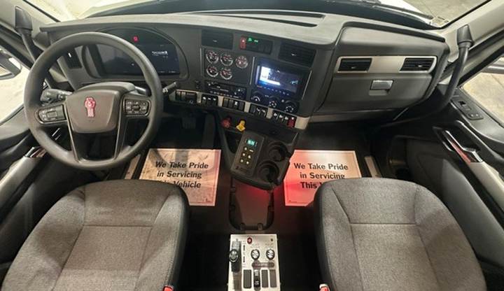 2027 Kenworth T880S Quad Axle Dump Truck, interior photo 2
