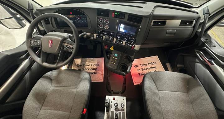 2027 Kenworth T880S Quad Axle Dump Truck, interior photo 3
