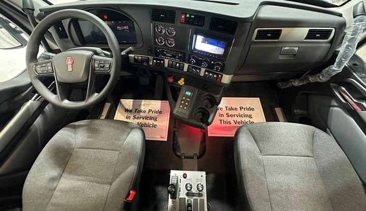 2027 Kenworth T880S Quad Axle Dump Truck, interior photo 3