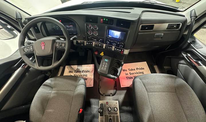 2027 Kenworth T880S Quad Axle Dump Truck, interior photo 2
