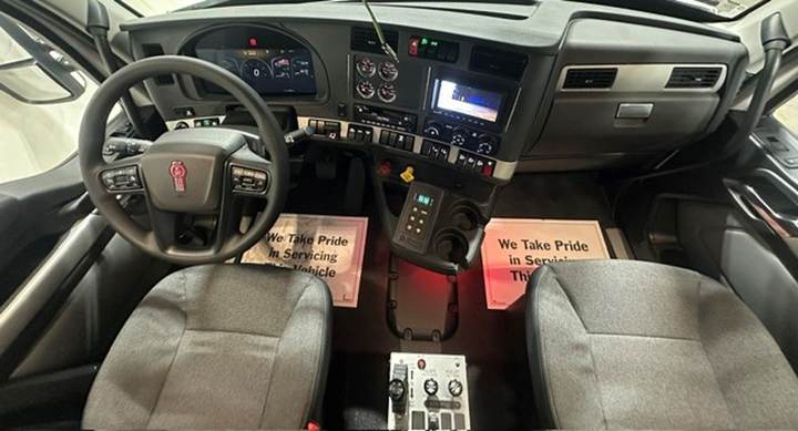 2027 Kenworth T880S Quad Axle Dump Truck, interior photo 2