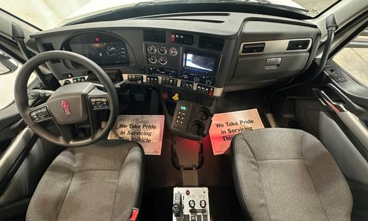 2027 Kenworth T880S Quad Axle Dump Truck, interior photo 2