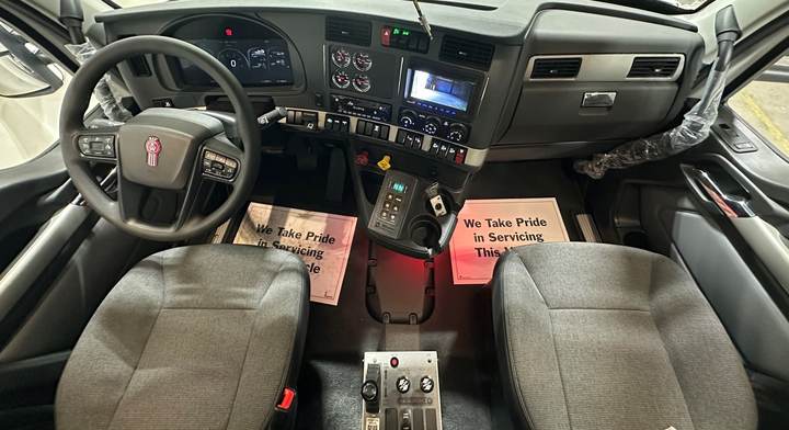 2027 Kenworth T880S Quad Axle Dump Truck, interior photo 2