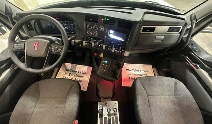 2027 Kenworth T880S Quad Axle Dump Truck, interior photo 2