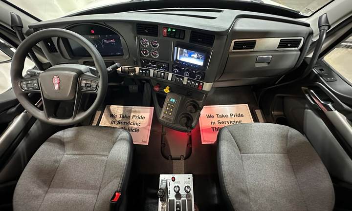 2027 Kenworth T880S Quad Axle Dump Truck, interior photo 2