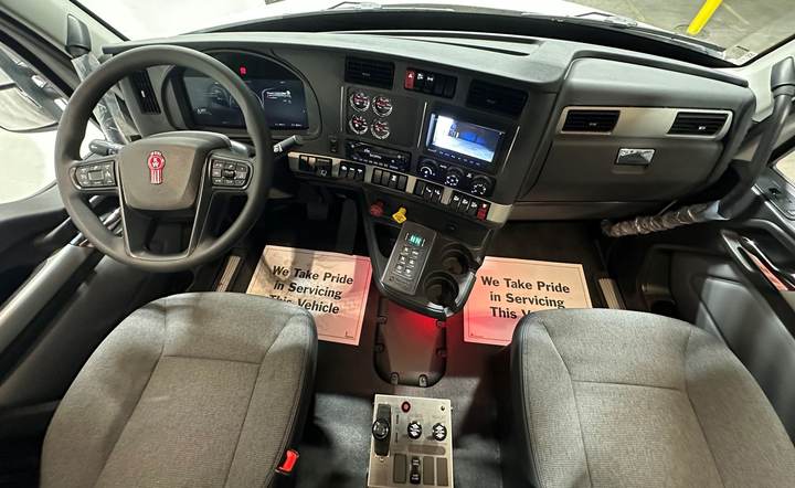 2027 Kenworth T880S Quad Axle Dump Truck, interior photo 2