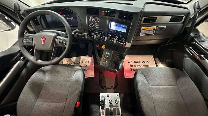 2027 Kenworth T880S Quad Axle Dump Truck, interior photo 2